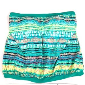 Surfside Womens Plus Size Tribal Swim Top